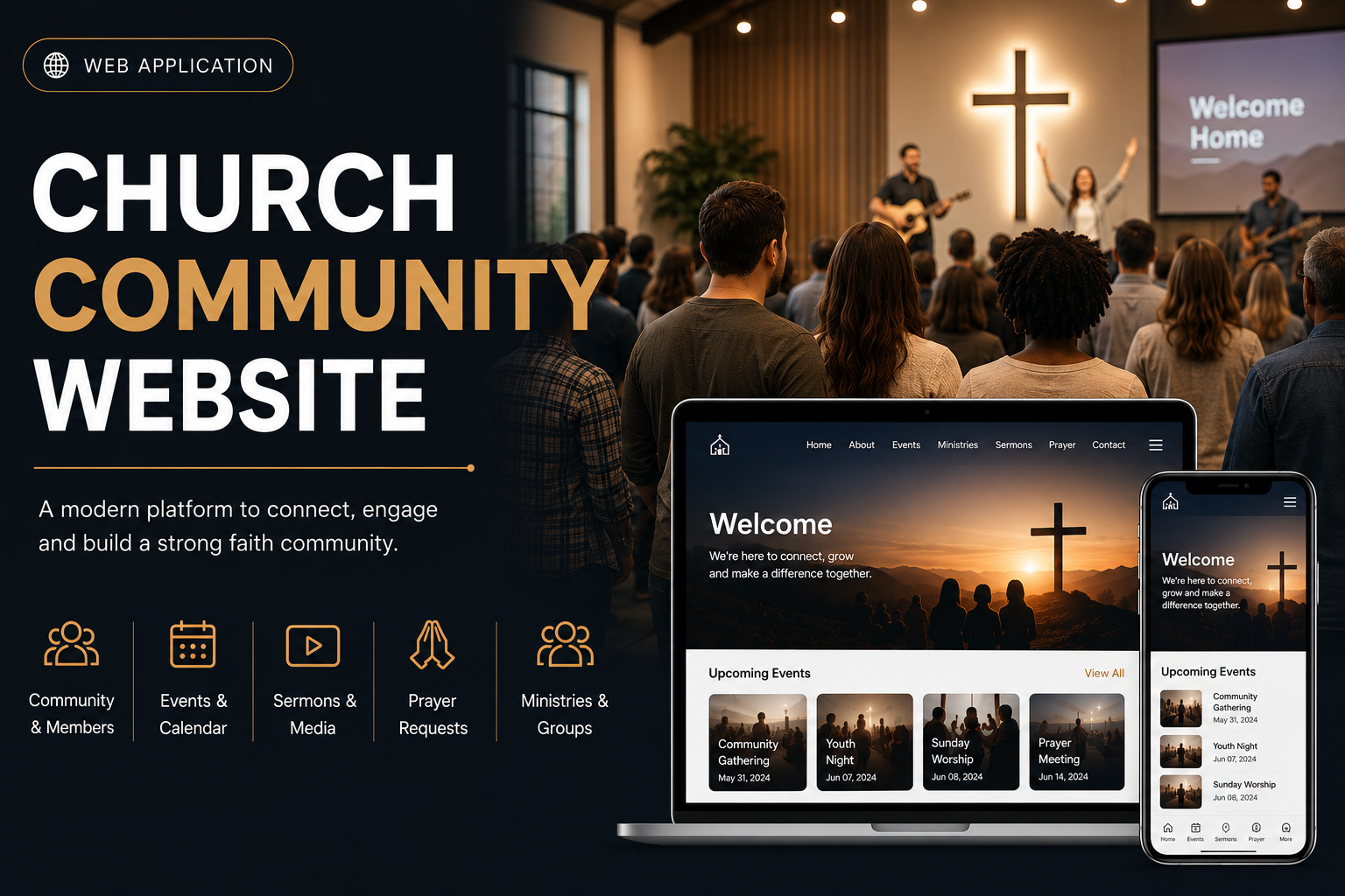 Church Community Website
